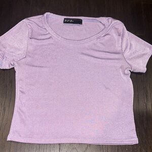 Chic Lilac Short Sleeve Women's Tee